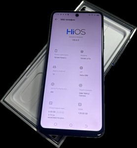 Б/у Мобільний телефон Tecno pova 3 lf7n 6/128gb 01-201181320