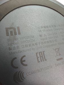 01-200789464: Xiaomi mi wireless charger wpc01zm