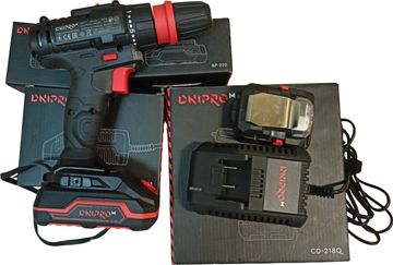 Б/в Шурупокрут Dnipro-M cd-218q / ba-200l / 1акб 2ah зп 01-200796044