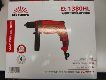 Б/у Дрель ударная Vitals et 1380hl 01-200805278