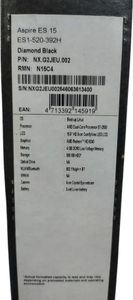 Б/у Ноутбук Acer 15/e1 2500 ddr3/4gb ddr3/hdd 500 gb/ssd *відсутній/*інтегрована 01-200767126