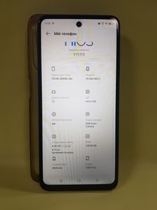 Б/в Мобільний телефон Tecno spark 20c bg7n 4/128gb 01-200745750