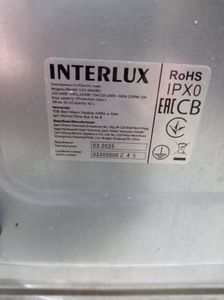 Б/в Духовка електрична Interlux ileo-0062bg 01-200829949