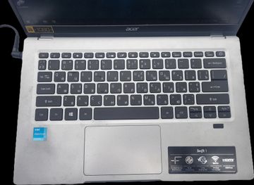 Б/у Ноутбук Acer 14/pentium n6000 ddr4/8gb ddr4/hdd *відсутній/ssd 256 gb/*інтегрована 01-200742986