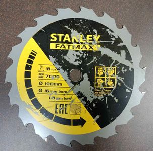 Б/у Пила дисковая Stanley fme-301 01-200886945