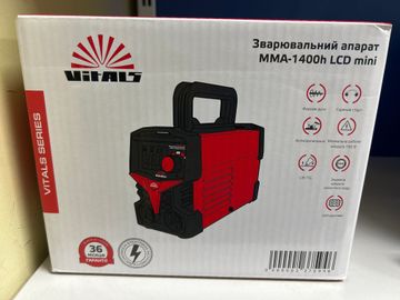 Б/в Зварювальний апарат Vitals mma-1400h lcd mini 16-000275668