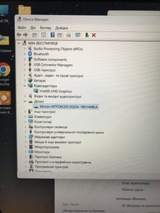 Б/у Ноутбук Lenovo 15/core i5-13420h ddr5/16gb ddr5/hdd *відсутній/ssd 512 gb/*інтегрована 01-200947090