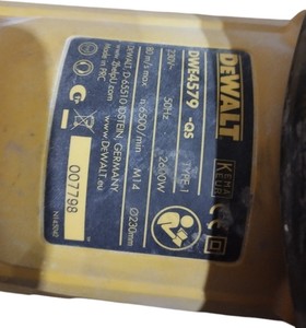 Б/у Угловая шлифмашина Dewalt dwe4579 01-200954290