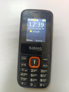 Б/у Мобільний телефон Sigma x-style 171 mini-orange 01-200966689