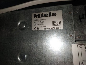 Б/в Настільна плита індукційна Miele km491 01-200973967