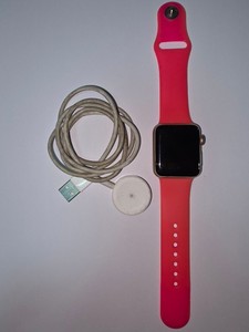 Б/в Смарт-годинник Apple watch series 3 gps 38mm aluminum case 01-200986585