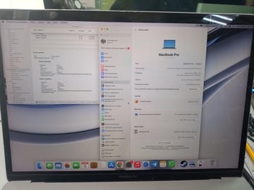 Б/у Ноутбук Apple macbook pro a1707/екр. 15.4 core i7 2,9ghz/ ram16gb/ ssd512gb/intel hd graphics 630/touch bar 01-200997719