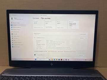 Б/в Ноутбук Hp 15/core i5 8300h ddr4/8gb ddr4/ssd 256 gb/quadro p600 4gb 01-200999105