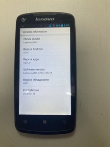 Б/в Мобільний телефон Lenovo a630t 01-201008402