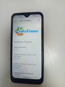 Б/в Мобільний телефон Ulefone note 8 2/16gb 01-201028104