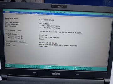 Fujitsu 13/core i5 6200u ddr3/8gb ddr3/ssd 128 gb/*інтегрована