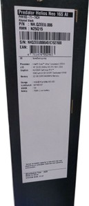 Б/в Ноутбук Acer 16/core ultra 7 255hx ddr5/32gb ddr5/ssd 1000 gb/rtx 5060 8gb 01-201052398