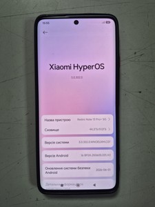 Б/в Мобільний телефон Xiaomi redmi note 13 pro+ 12/512gb 01-201066053