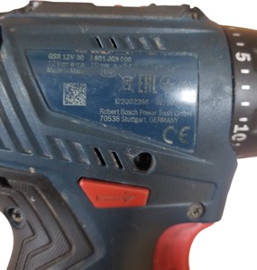 Б/в Шурупокрут Bosch gsr 12v-30 01-201008741