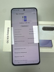 Б/в Мобільний телефон Samsung galaxy a36 5g 8/256gb 01-201079892