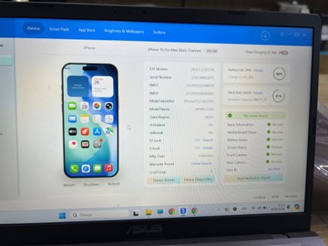 Б/в Мобільний телефон Apple iphone 16 pro max 256gb 01-200996051