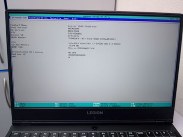 Б/в Ноутбук Lenovo 15/core i7 9750h ddr4/16gb ddr4/ssd 512 gb/geforce gtx1650 4gb 01-201103040