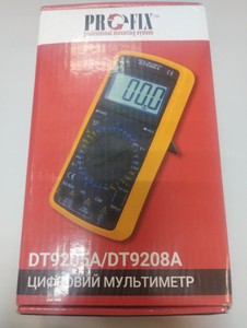 Б/у Мультиметр Profix dt9208a 01-201106656
