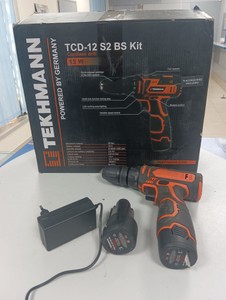 Б/в Шурупокрут Tekhmann tcd-12 s2 bs kit 01-201120527