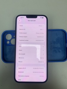 Б/в Мобільний телефон Apple iphone 14 plus 128gb esim 01-201126715
