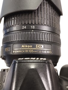 Б/в Фотоапарат Nikon d3100 kit af-s nikkor 18-105mm f:3.5-5.6g ed vr dx 01-201160288
