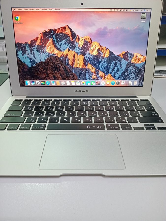 Apple macbook air a1465 11.6" core-i5 1,7ghz/ram4gb/ssd128gb/intel hd graphics 4000