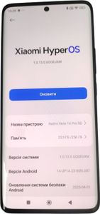 01-200773127: Xiaomi redmi note 14 pro 5g 8/256gb