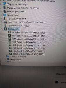 01-200779773: Asus 15/core i3-1315u ddr5/8gb ddr5/hdd *відсутній/ssd 480 gb/*інтегрована