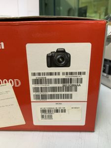 Б/в Фотоапарат Canon eos 4000d + ef-s 18-55mm macro 0-25m 0,8ft 01-200781778