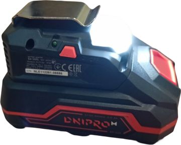 Б/в Шурупокрут Dnipro-M cd-218q / ba-200l / 1акб 2ah зп 01-200796044
