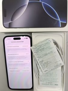Б/у Мобильный телефон Apple iphone 16 pro max 512gb 01-200835013