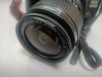 Б/в Фотоапарат Canon eos 4000d + ef-s 18-55mm macro 0-25m 0,8ft 01-200825818