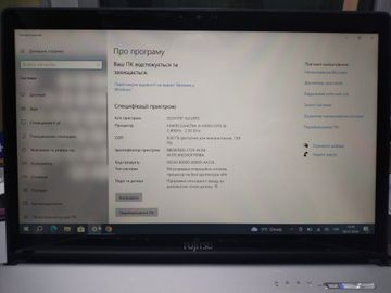 Б/в Ноутбук Fujitsu 13/core i5 6300u ddr3/8gb ddr3/hdd *відсутній/ssd 128 gb/*інтегрована 01-200843775
