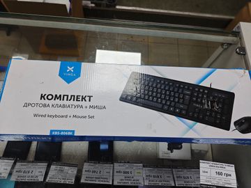 Б/в Клавіатура та миша Vinga kbs-806bk 01-200855929
