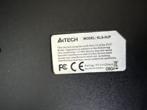 Б/в Клавіатура A4Tech кl-5 usb 01-200865381