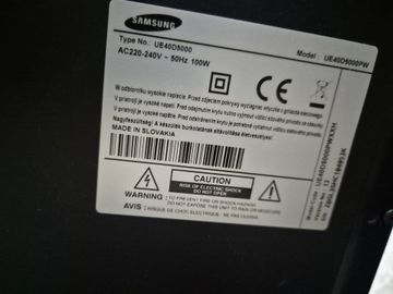 Б/в Телевізор Samsung ue40d5000 01-200867320