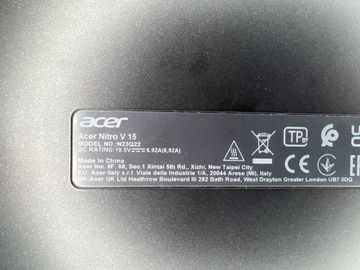 Б/в Ноутбук Acer 15/core i5-13420h ddr5/16gb ddr4/hdd *відсутній/ssd 1000 gb/geforce rtx3050 6gb 01-200833465