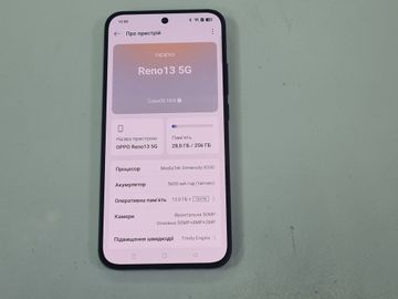 Б/в Мобільний телефон Oppo reno13 5g 12/256gb 01-200859603
