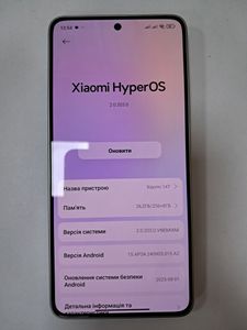 Б/в Мобільний телефон Xiaomi 14t 12/256gb 01-200833843