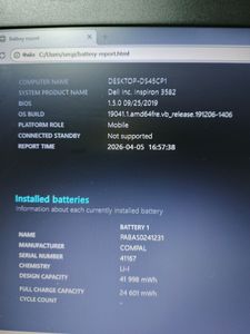 Б/в Ноутбук Dell 15/celeron n4000 ddr4/4gb ddr4/ssd 120 gb/*інтегрована 01-200912689