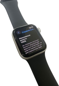 Б/в Смарт-годинник Apple watch series 5 gps 40mm aluminium case 01-200933544