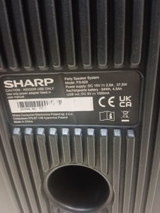 Б/в Акустика Sharp ps-929 01-200960473