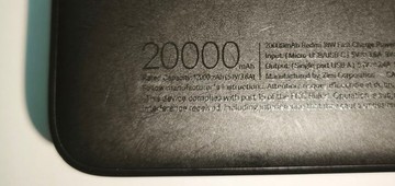 Б/в Повербанк Xiaomi redmi powerbank 20000 mah fast charge 18w 01-200966158