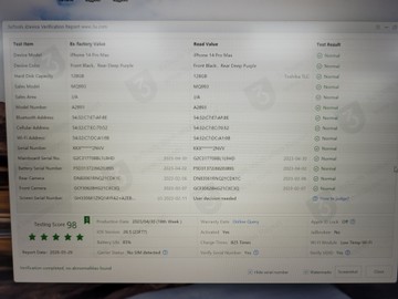 Б/в Мобільний телефон Apple iphone 14 pro max 128gb 01-200914785