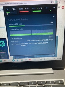 Б/в Ноутбук Lenovo 14/celeron n4020 ddr4/8gb ddr4/ssd 64 gb/*інтегрована 01-200975010